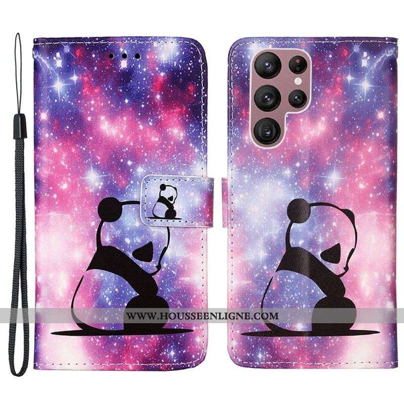 Housse Samsung Galaxy S23 Ultra 5G Panda Galaxie