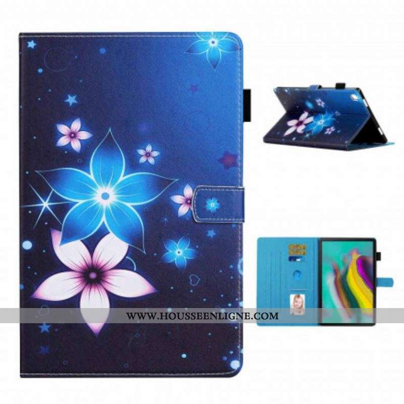 Housse Samsung Galaxy Tab A7 (2020) Florale