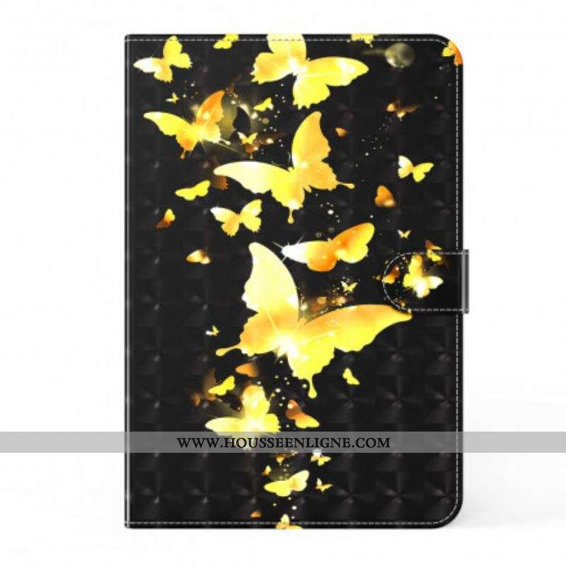 Housse Samsung Galaxy Tab A7 (2020) Papillons Spot Light