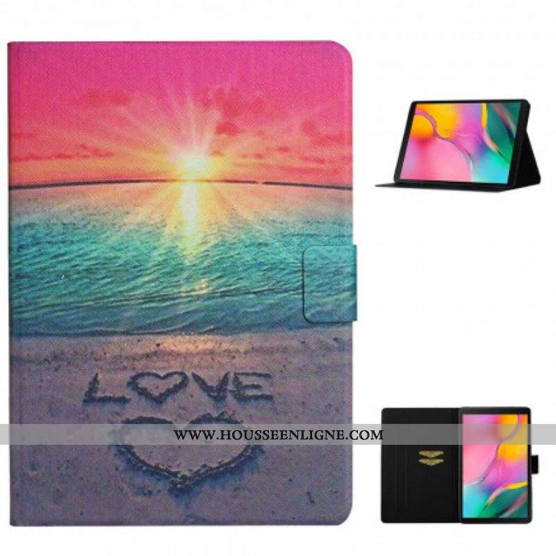 Housse Samsung Galaxy Tab A7 (2020) Sunset Love