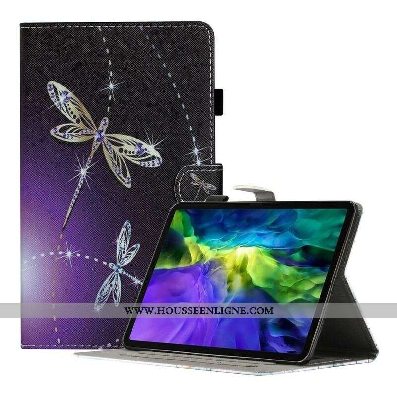 Housse Samsung Galaxy Tab A7 Lite Libellules