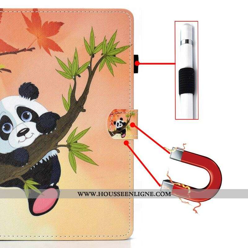 Housse Samsung Galaxy Tab A7 Lite Mignon Panda