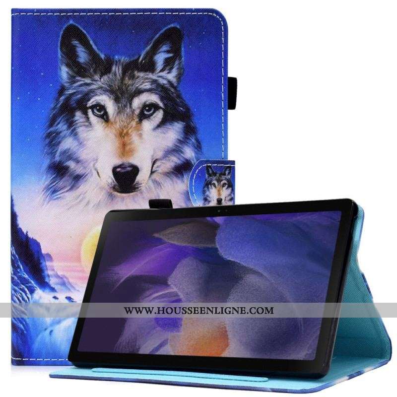 Housse Samsung Galaxy Tab A8 (2021) Loup des Montagnes