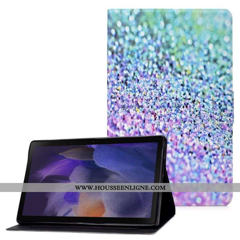 Housse Samsung Galaxy Tab A8 (2021) Paillettes Brillantes