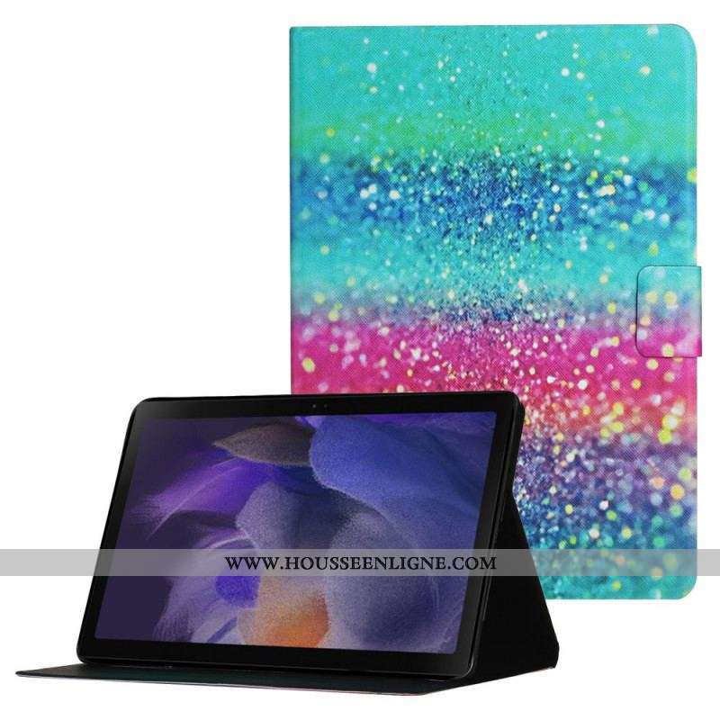 Housse Samsung Galaxy Tab A8 (2021) Élément Paillettes
