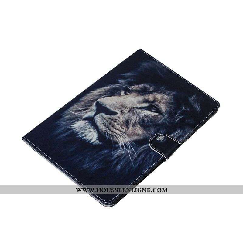 Housse Samsung Galaxy Tab S8 / Tab S7 Tête de Lion