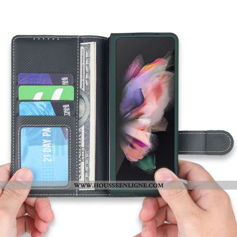 Housse Samsung Galaxy Z Fold 3 5G Coque Détachable Porte-Stylet