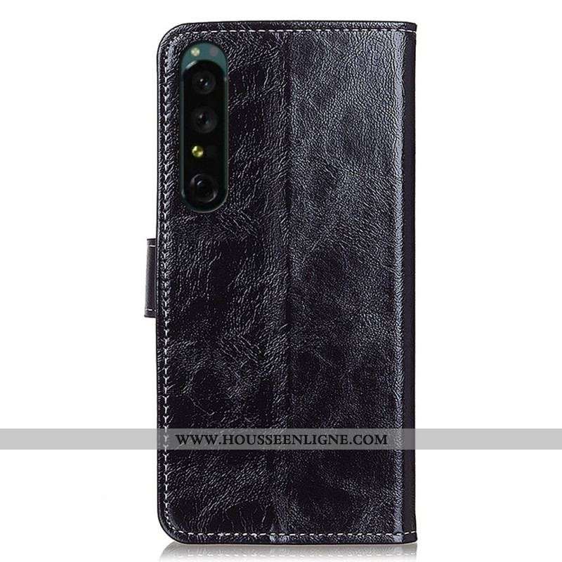 Housse Sony Xperia 1 IV Brillant Coutures