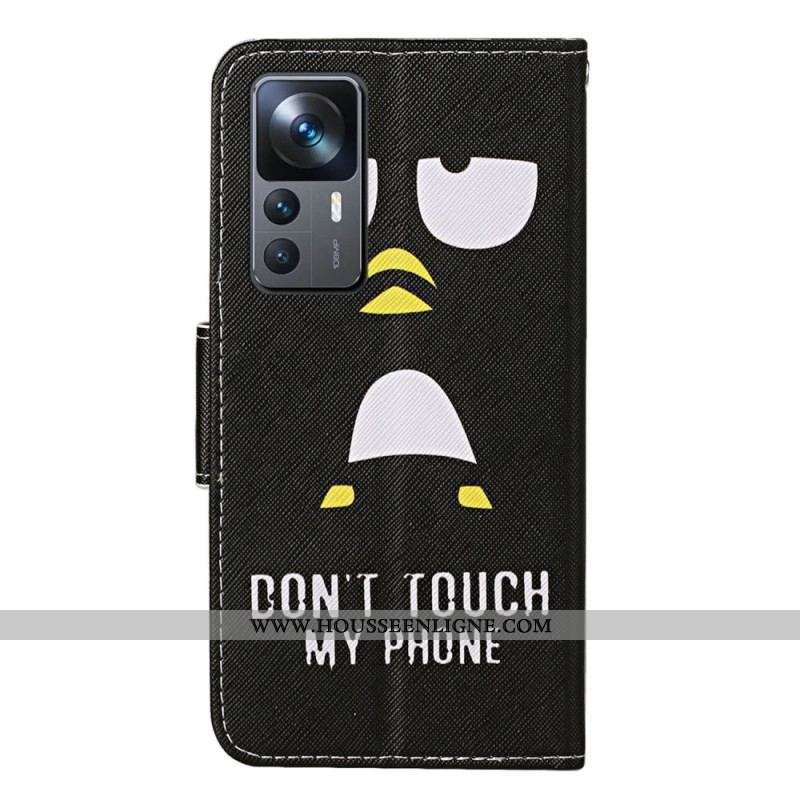 Housse Xiaomi 12T / 12T Pro New Don't Touch my Phone