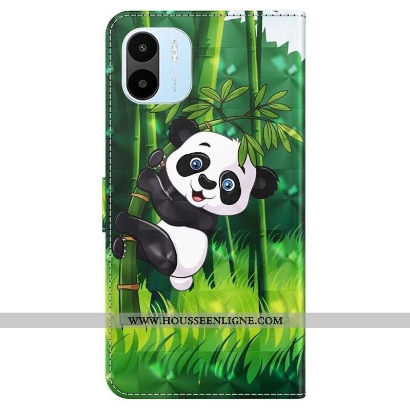 Housse Xiaomi Redmi A1 Panda et Bambou