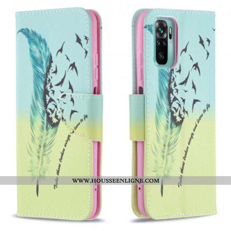 Housse Xiaomi Redmi Note 10/10S/Poco M5s Learn To Fly