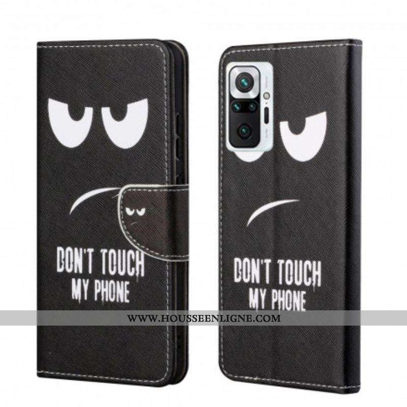 Housse Xiaomi Redmi Note 10 Pro Don't Touch My Phone