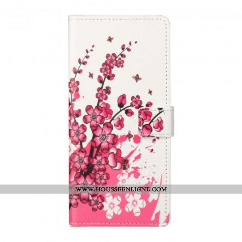Housse Xiaomi Redmi Note 10 Pro Tropical Flowers