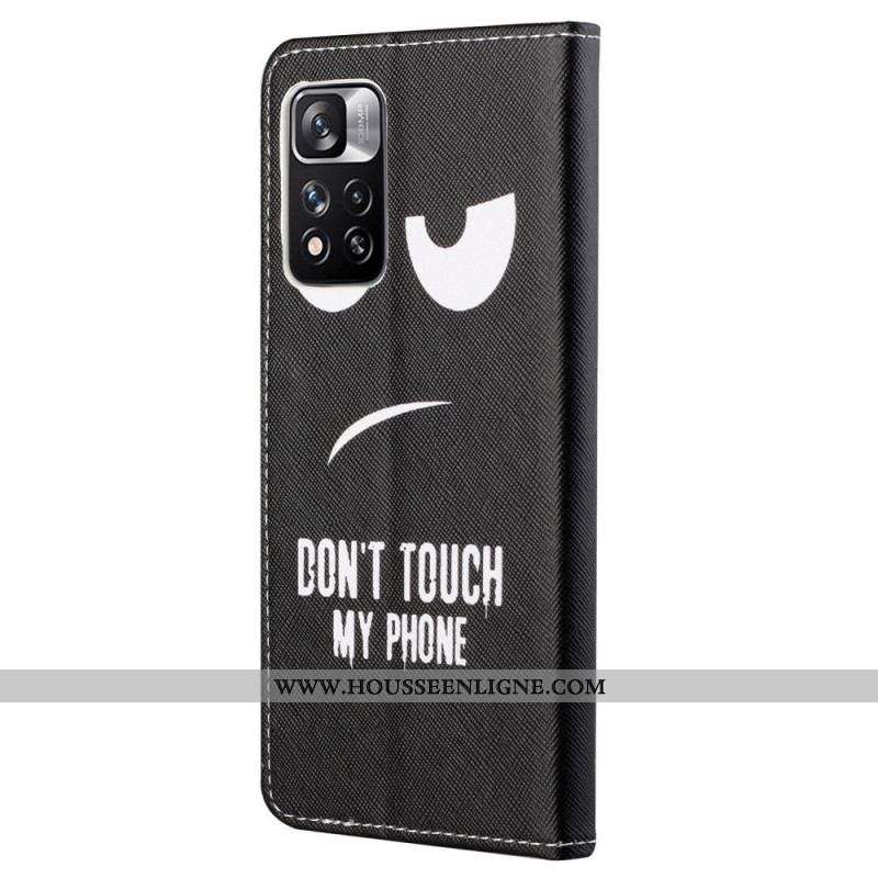 Housse Xiaomi Redmi Note 11 Pro / Note 11 Pro 5G Don't Touch My Phone