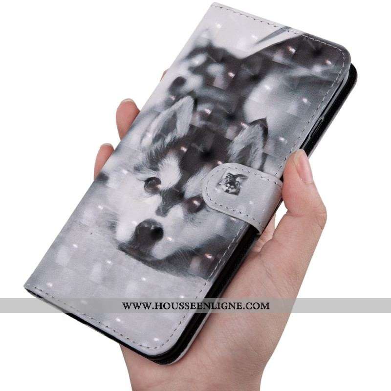 Housse Xiaomi Redmi Note 11 Pro Plus 5G Chien Noir et Blanc