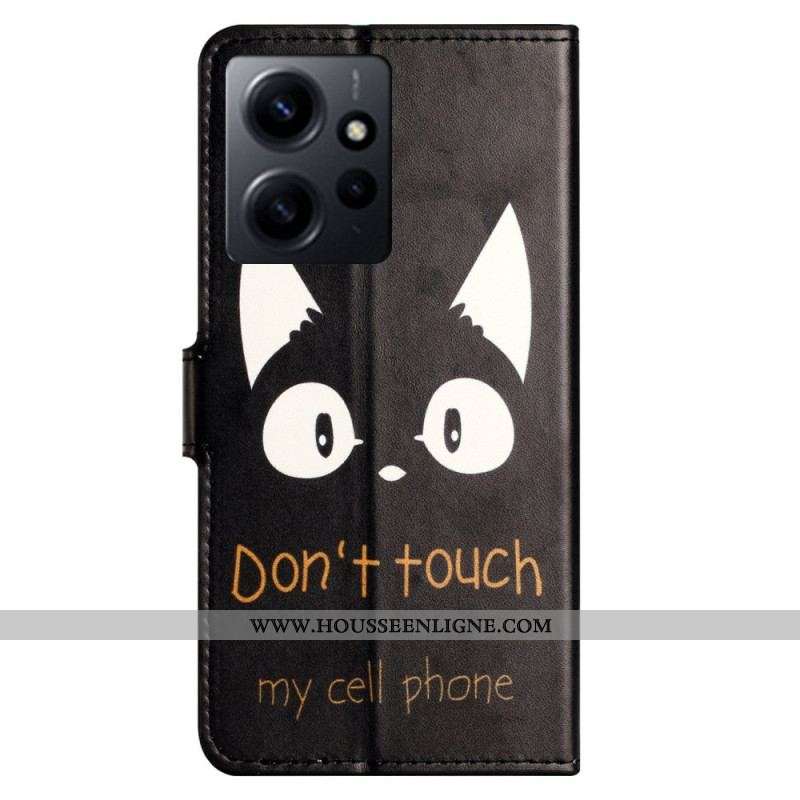 Housse Xiaomi Redmi Note 12 4G Don't Touch my Cell Phone
