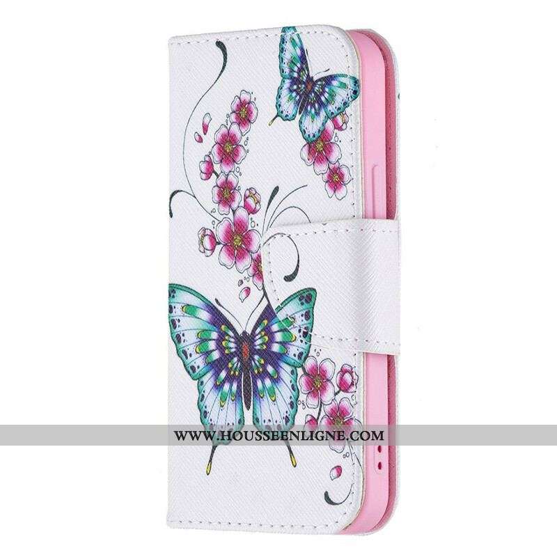 Housse iPhone 13 Mini Merveilleux Papillons