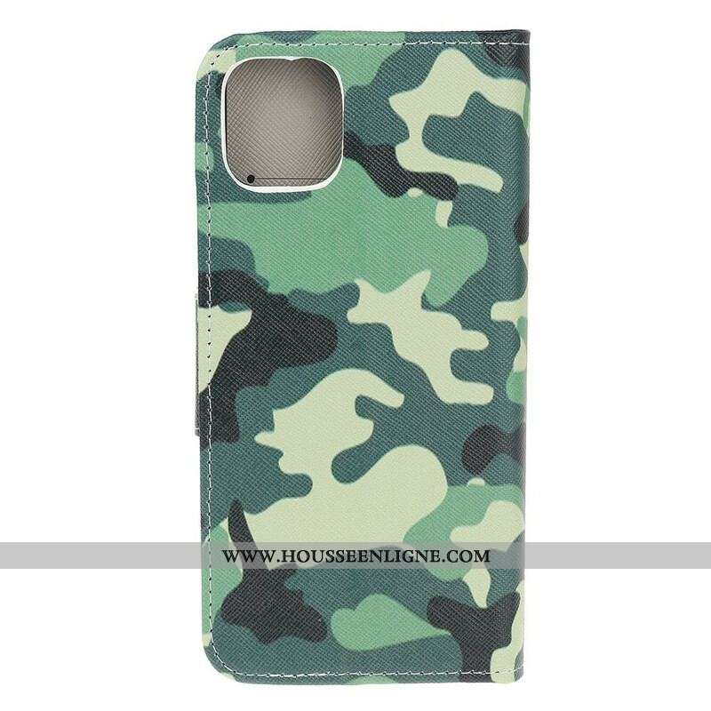 Housse iPhone 13 Pro Camouflage Militaire