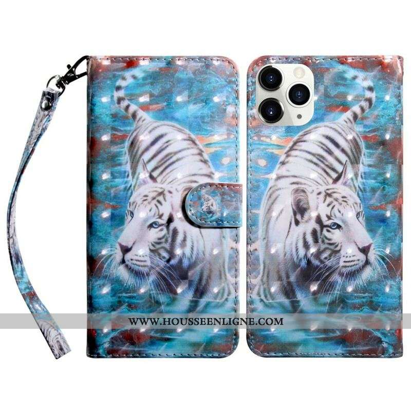 Housse iPhone 13 Pro Light Spot Lucien le Tigre