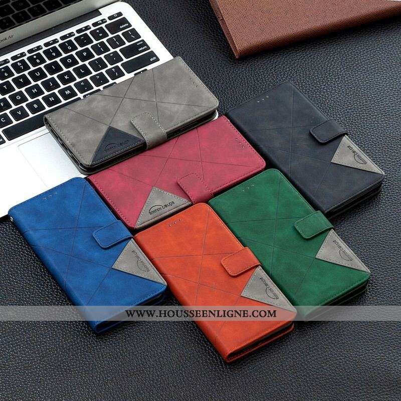Housse iPhone 13 Pro Max Triangles Binfen Color