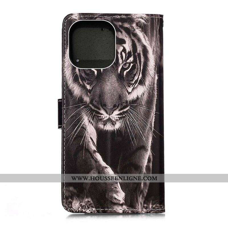 Housse iPhone 13 Pro Tigre de Nuit