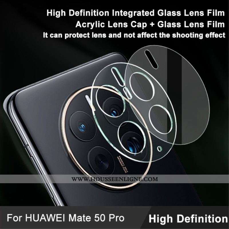 Lentille de Protection en Verre Trempé Huawei Mate 50 Pro