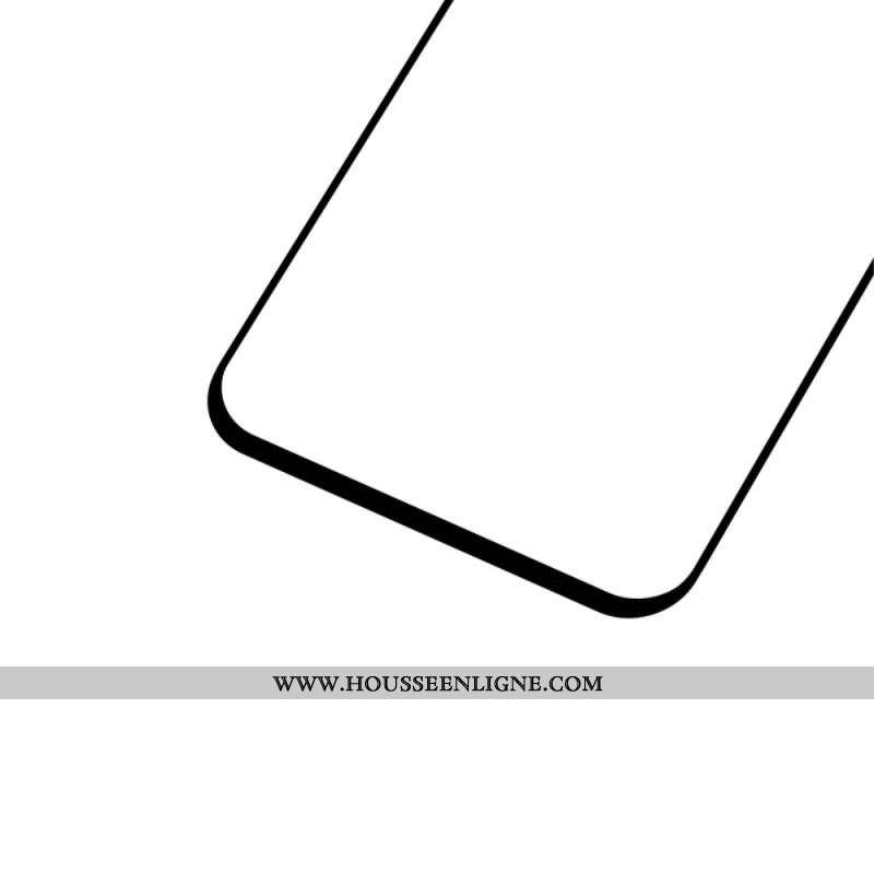 Protection écran verre trempé OnePlus Nord CE 3 Lite 5G Contours Noirs