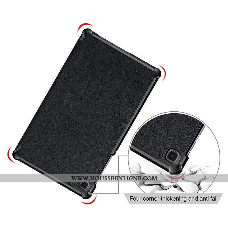 Smart Case Samsung Galaxy Tab A7 Lite Simili Cuir et Protecteur Écran