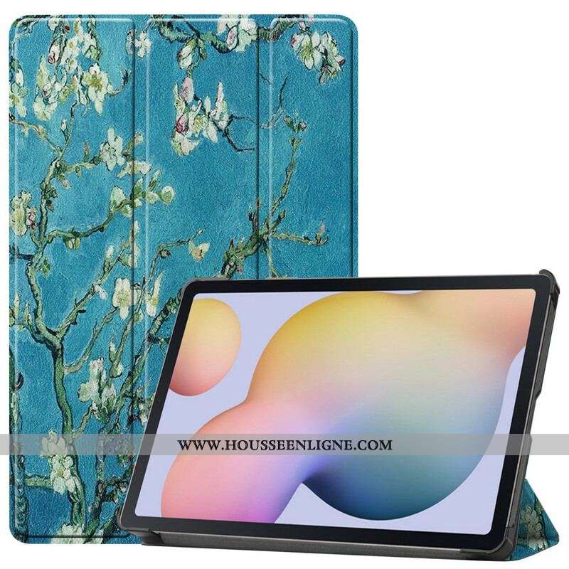 Smart Case Samsung Galaxy Tab S8 / Tab S7 Porte-Stylet Branches