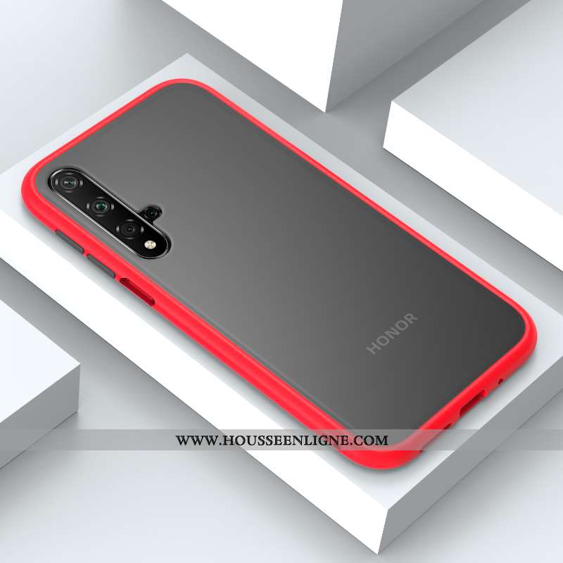 Coque Honor 20 Silicone Protection Téléphone Portable Nouveau Tout Compris Rouge Étui