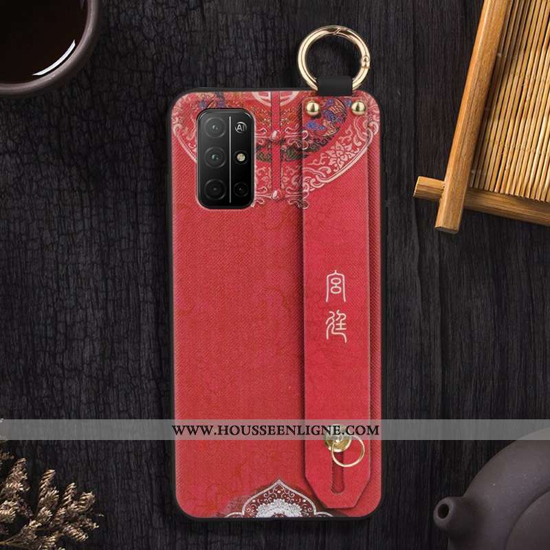 Coque Honor 30s Protection Ornements Suspendus Étui Incassable Style Chinois Téléphone Portable Vert