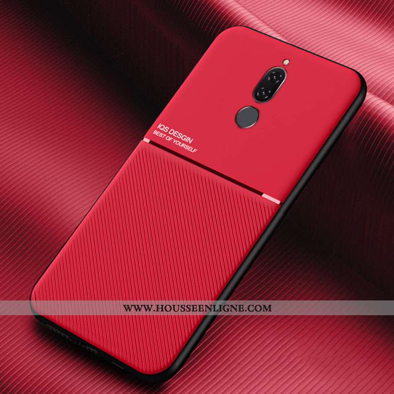 Coque Huawei Mate 10 Lite Modèle Fleurie Silicone Mode Simple Créatif Rouge