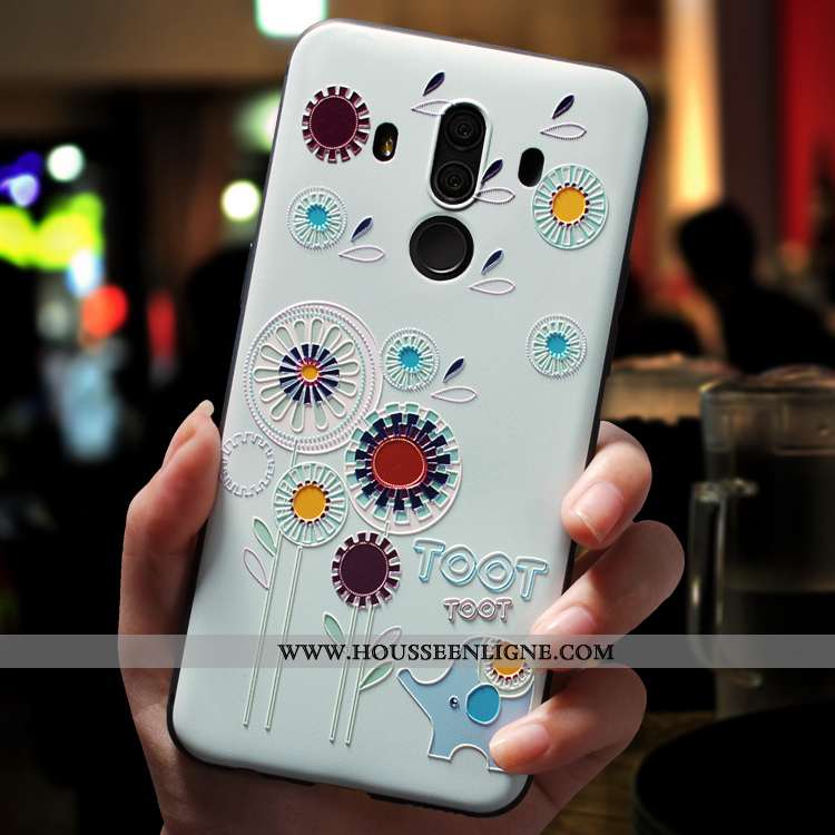 Coque Huawei Mate 10 Pro Dessin Animé Charmant Incassable Silicone Ornements Suspendus Téléphone Por