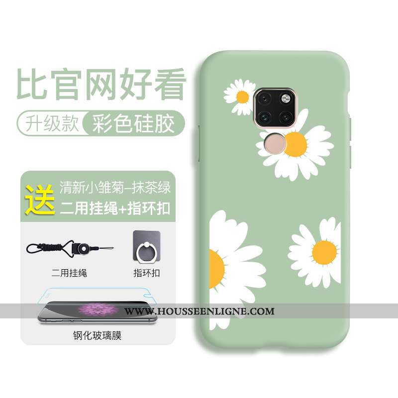 Coque Huawei Mate 20 Fluide Doux Silicone Incassable Tendance Nouveau Téléphone Portable Protection 