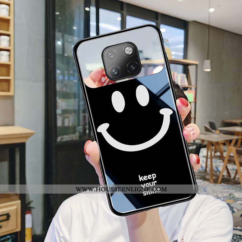 Coque Huawei Mate 20 Pro Créatif Charmant Jaune Personnalité Souriant Amoureux Ultra