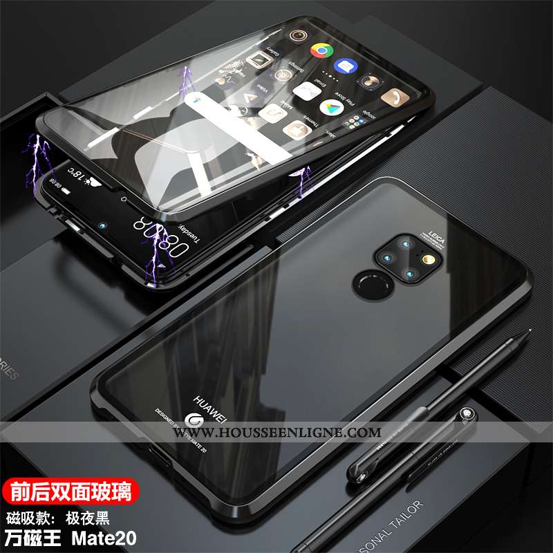 Coque Huawei Mate 20 Tendance Légère Incassable Transparent Tout Compris Téléphone Portable Verte