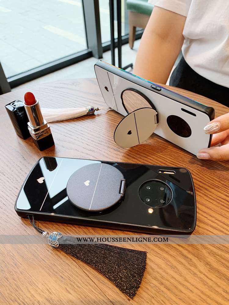 Coque Huawei Mate 30 Fluide Doux Silicone Noir Téléphone Portable Nouveau Créatif Tout Compris
