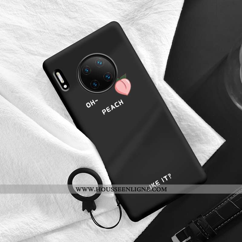 Coque Huawei Mate 30 Personnalité Créatif Protection Téléphone Portable Étui Silicone Rose