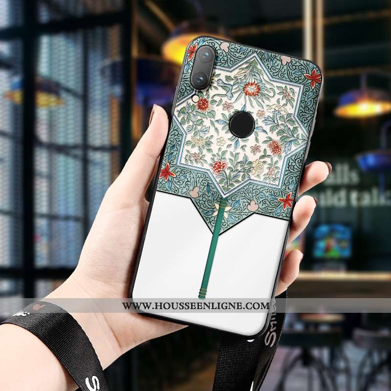 Coque Huawei P Smart 2020 Silicone Protection Tout Compris Tendance Gaufrage Dimensionnel Téléphone 