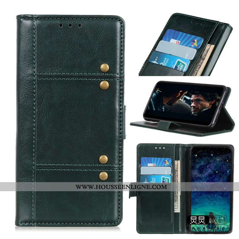 Coque Huawei P Smart 2020 Silicone Protection Téléphone Portable Incassable Étui Vert Verte