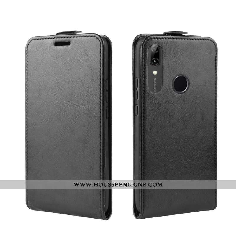 Coque Huawei P Smart Z Protection Étui Clamshell Noir Téléphone Portable