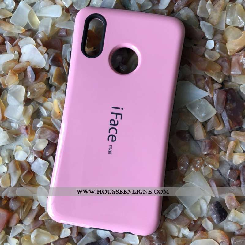 Coque Huawei P20 Lite Téléphone Portable Rose Incassable Étui Difficile Tout Compris