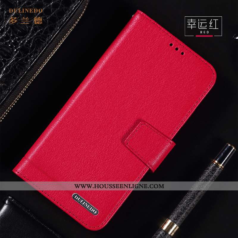 Coque Huawei P20 Pro Protection Cuir Véritable Tout Compris Housse Carte Téléphone Portable Marron