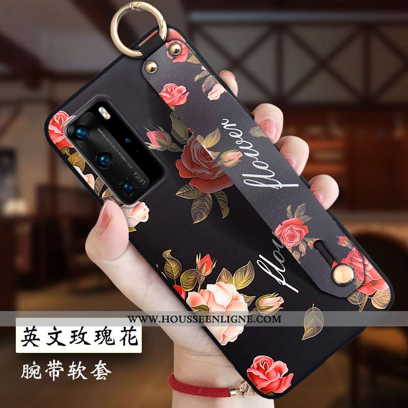 Coque Huawei P40 Pro Silicone Protection Style Chinois Personnalité Ornements Suspendus Tout Compris