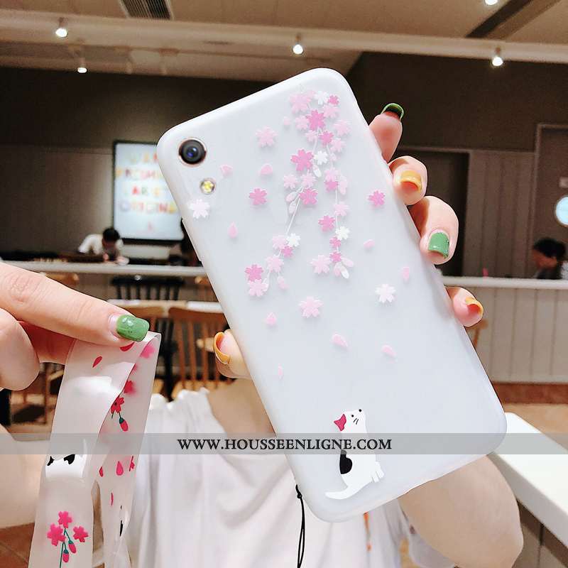 Coque Huawei Y5 2020 Ultra Légère Incassable Étui Téléphone Portable Sakura Rose