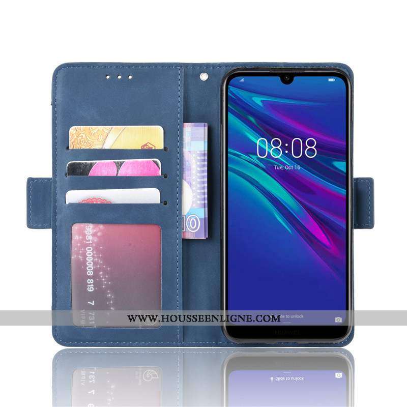 Coque Huawei Y6s Créatif Portefeuille Protection 2020 Business Téléphone Portable Housse Marron