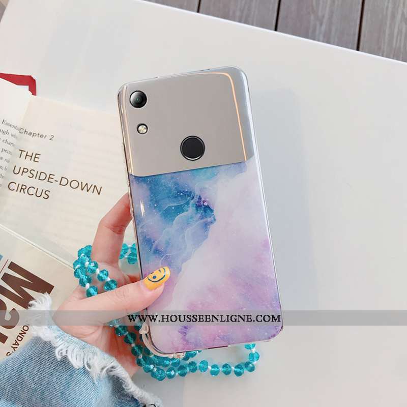 Coque Huawei Y6s Fluide Doux Silicone Incassable Protection Téléphone Portable Tendance Mode Rose
