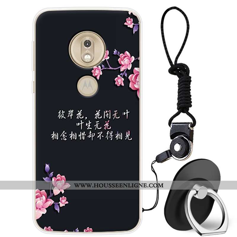 Coque Moto G7 Play Protection Charmant Téléphone Portable Incassable Tout Compris Silicone Rose