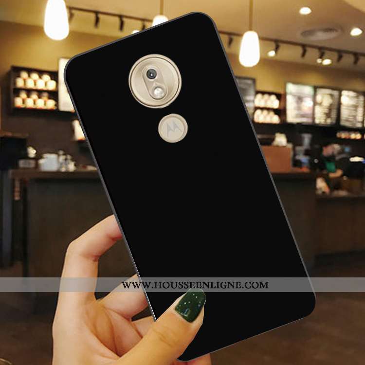 Coque Moto G7 Power Protection Noir Téléphone Portable Incassable Étui