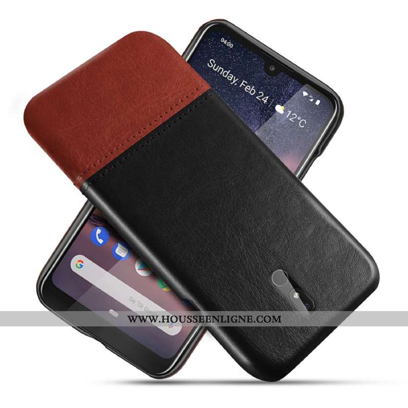 Coque Nokia 3.2 Modèle Fleurie Protection Difficile Créatif Téléphone Portable Personnalité Rouge